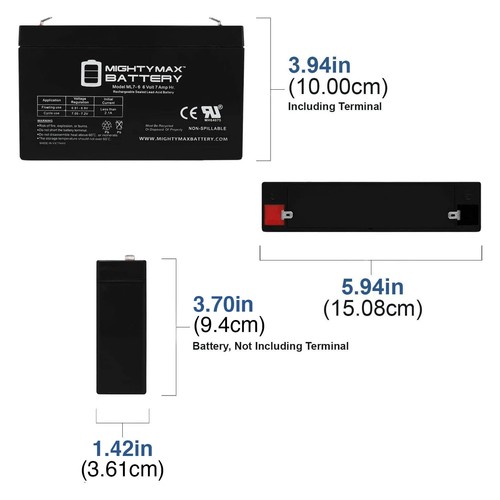 Mighty max 7ah sla battery - mighty,